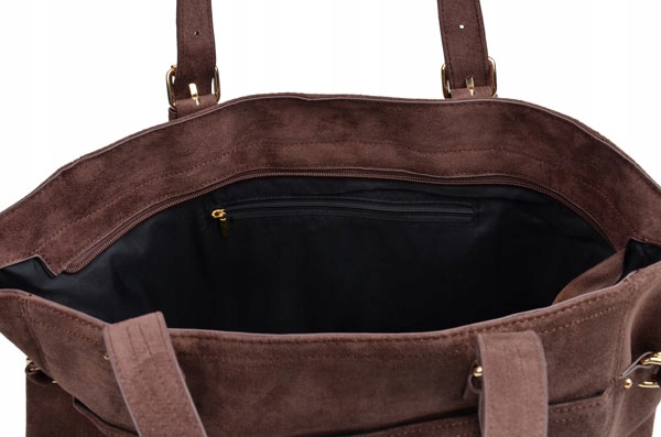 Lulu Castagnette torebka klasyczna na ramię czekolada