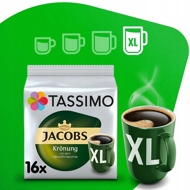 Kapsułki Tassimo zestaw XL 6 opakowań mix kaw czarnych 5+1 GRATIS!