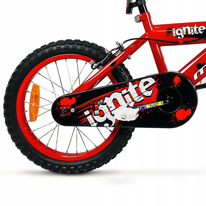 Rower dziecięcy SIrox Montra Ignite koło 16 " czerwony