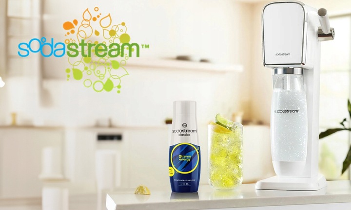 3x SYROP SODASTREAM XTREME ENERGY ENERGETYK DO SATURATORA 9L NAPOJU z 440ml