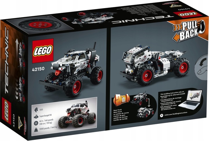 LEGO Technic Monster Jam Mutt Dalmatian 42150