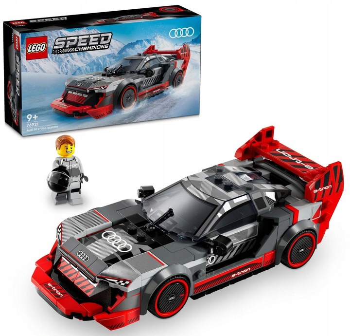 LEGO Speed Champions 76921 Samochód Wyścigowy Audi S1 E-tron Quattro Auto