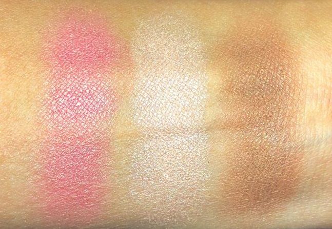 GOLDEN ROSE METALICZNA PALETA DO MODELOWANIA TWARZY 3 w 1 METALS PALETTE