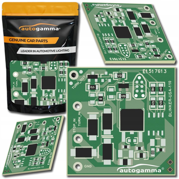Moduł sterownik separujący sygnał kierunkowskazu od stopu USA do samochodów