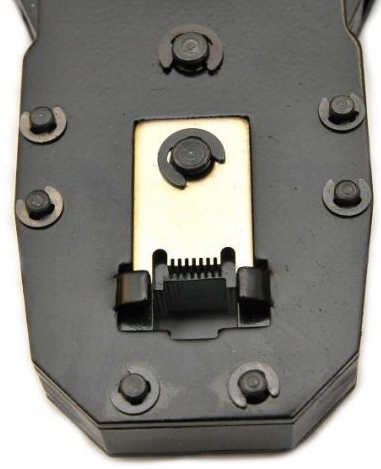 Zaciskarka Wtyków Skrętki Kabli RJ45 + Złącza 25x Wtyk RJ-45 do Zaciskania