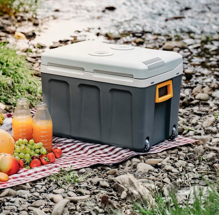 Lodówka turystyczna 40L samochodowa przenośna grzanie Adler