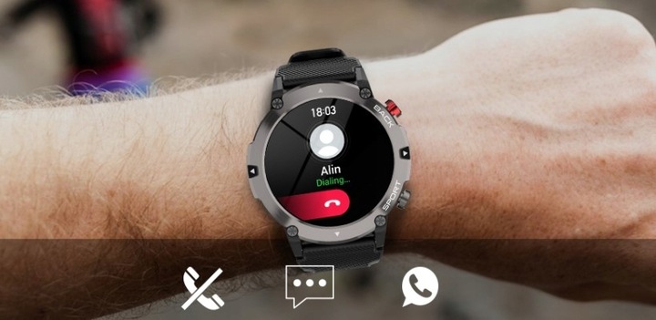 CUBOT C21 SMARTWATCH ZEGAREK 5ATM PULS ROZMOWY TEL