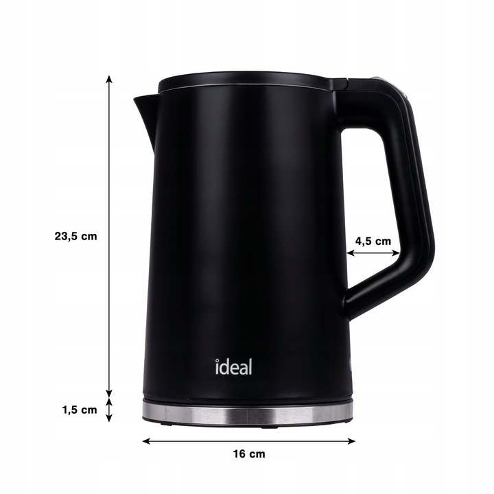 CZAJNIK ELEKTRYCZNY BEZPRZEWODOWY ELDOM Izolowany CICHY ENERGOOSZCZĘDNY 1,8