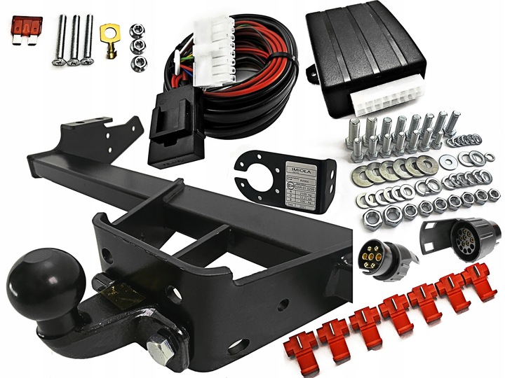 HAK HOLOWNICZY RENAULT TRAFIC 3 III + MODUŁ 7PIN 2014 - 2024 2100kg