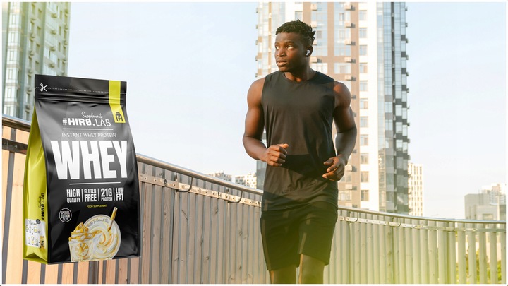 Białko koncentrat serwatkowe WPC 2270 g Instant Whey Protein Gruszka Hiro