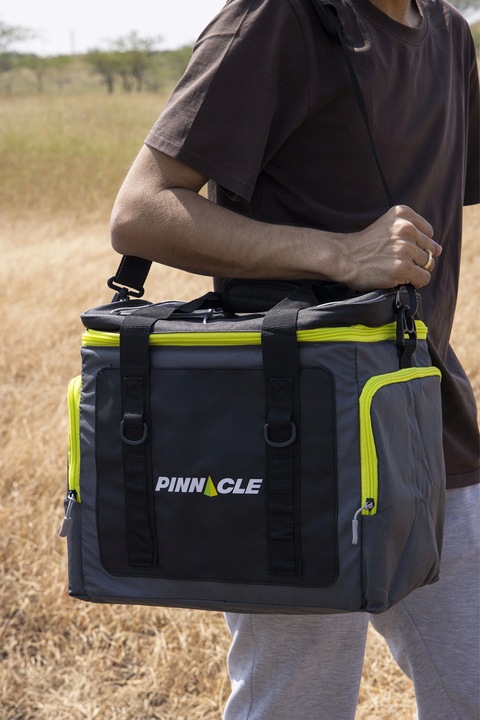 TORBA TERMICZNA PRZENOŚNA lekka PINNACLE Pogba TPX-5506 18,5 L, szara