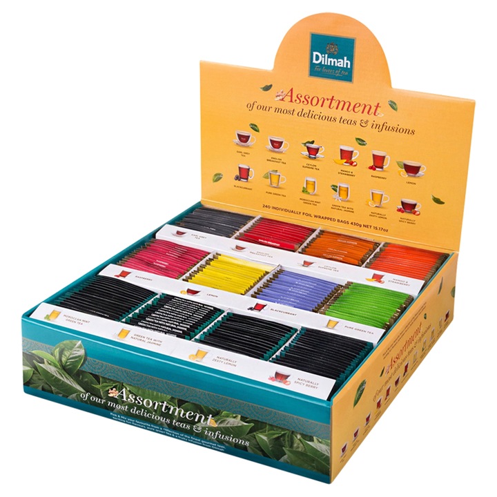 Zestaw herbat Dilmah Pick&Mix 430g 240 torebek