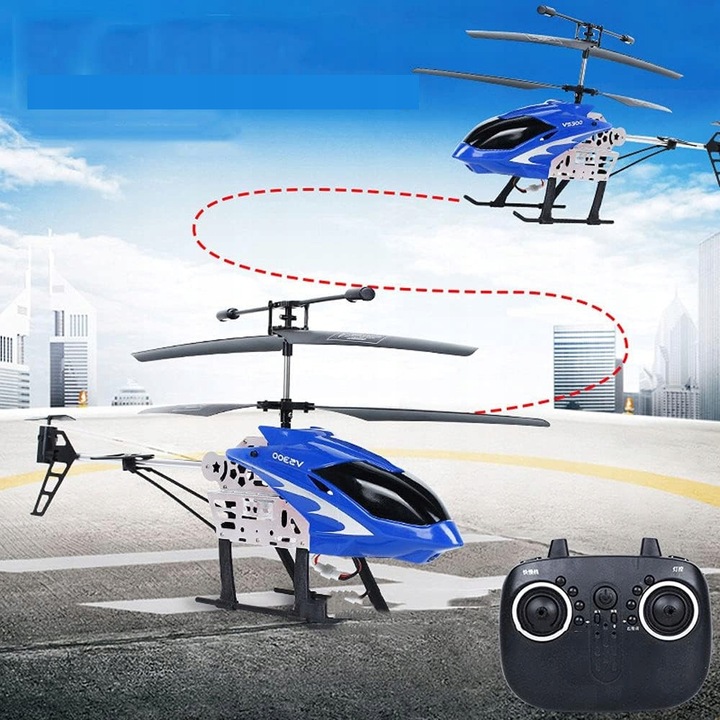 HELIKOPTER ZDALNIE STEROWANY SAMOLOT RC ŚMIGŁOWIEC PILOT Led DUŻY