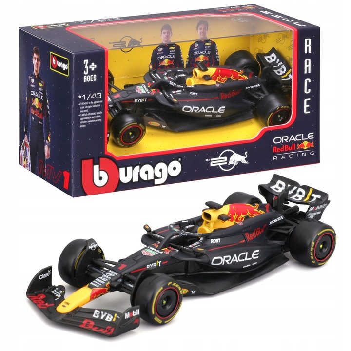 BOLID F1 Red Bull Racing RB20 Max Verstappen 2024 1:43 BBURAGO 18-38097
