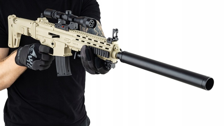 KARABIN NA KULKI SNAJPERSKI MK13 ASG IMITACJA BRONI NA KULKI 6MM REPLIKA