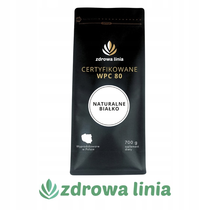Certyfikowane Białko WPC 80 naturalne