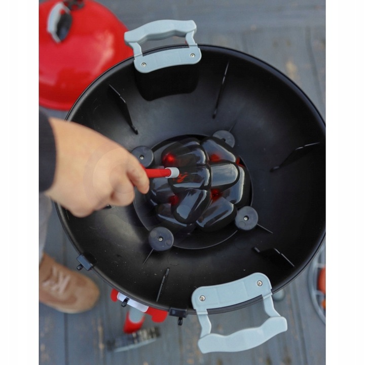 DUŻY INTERAKTYWNY GRILL DLA DZIECI ŚWIATŁO DŹWIĘK AKC OGRODOWY GOTOWANIE