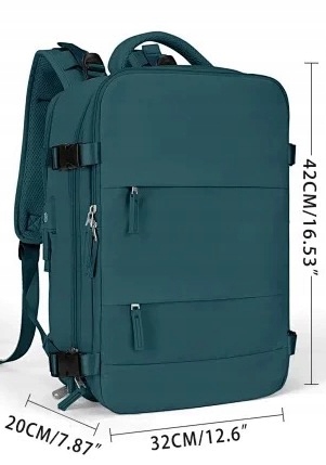 Plecak turystyczny 20-40 l czarny plecak szkolny