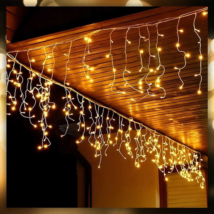 SOPLE LAMPKI CHOINKOWE 300 LED 14,5 M ZEWNĘTRZNE ŚWIĄTECZNE ŚWIATEŁKA FLASH
