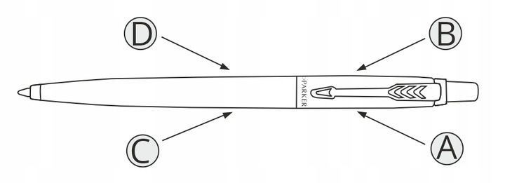 Długopis Parker Jotter GT ETUI CZERWONE PREZENT NA WALENTYNKI GRAWER