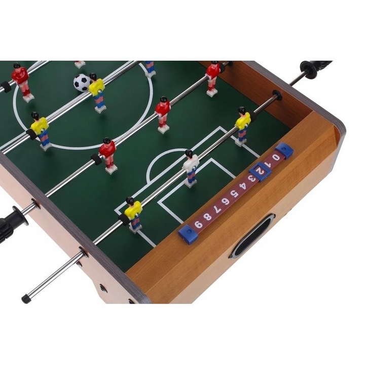 Piłkarzyki Stołowe Stół do Piłkarzyków Piłka Nożna 18 Zawodników 62 cm
