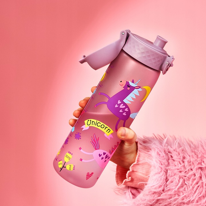 Butelka bidon na trening dla dziewczynki Jednorożec Kucyk Unicorn ION8 0,5l