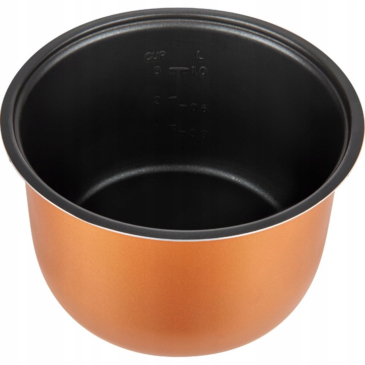 Garnek do gotowania ryżu warzyw RYŻOWAR 0,6L 360W srebrny Sencor SRM 0650SS