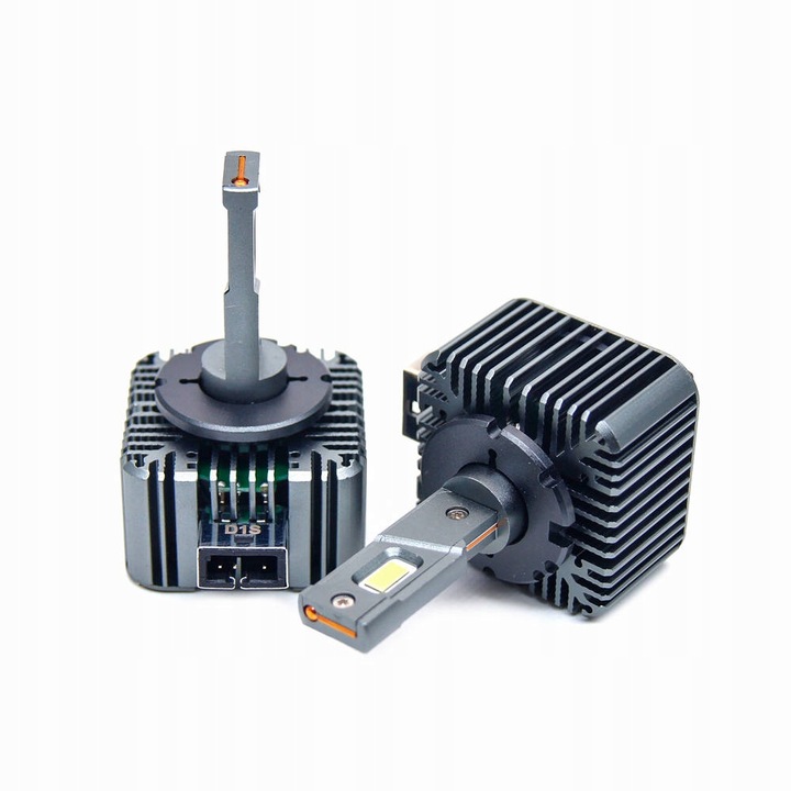 ŻARNIKI LED D1S D1R D-SERIES P&P CANBUS 8400LM 70W BI XENON Qerk ZIMNA BIEL