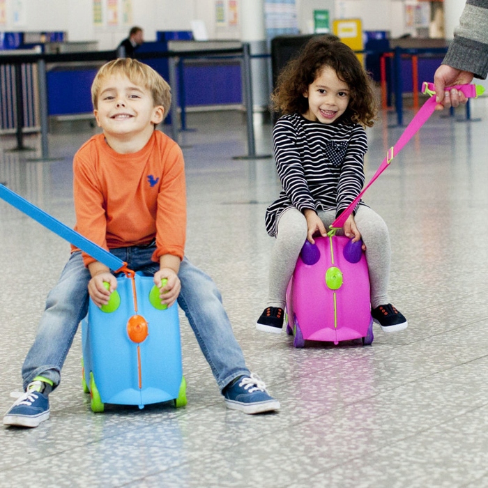 WALIZKA TRUNKI JEŻDŻĄCA WALIZECZKA JEŹDZIK 2w1