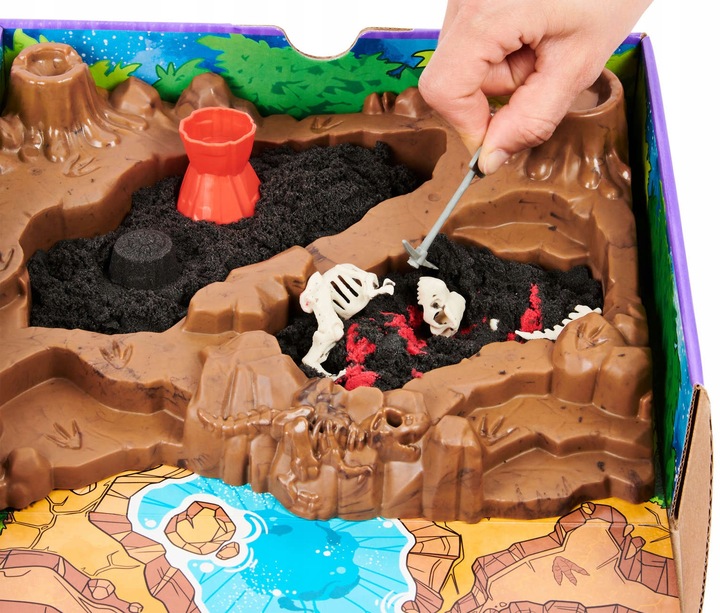 KINETIC SAND MAŁY ARCHEOLOG WYKOPALISKA DINOZAURÓW