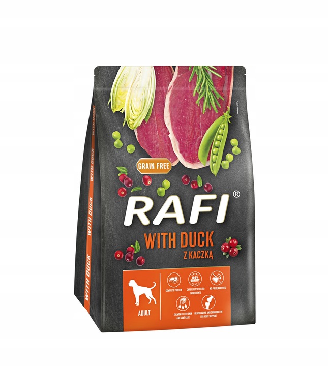 DOLINA NOTECI Rafi karma sucha dla psa z kaczką 3kg