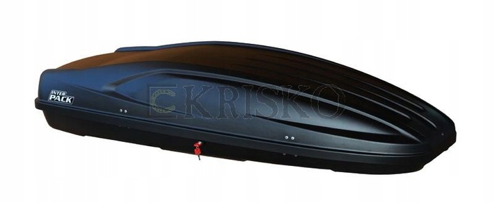 BOX BAGAŻNIK DACHOWY STELLA 480 CZARNY OBUSTRONNIE OTWIERANY