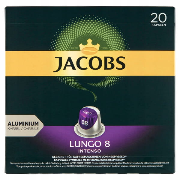 Kapsułki do Nespresso Jacobs Lungo Intenso 20 szt.
