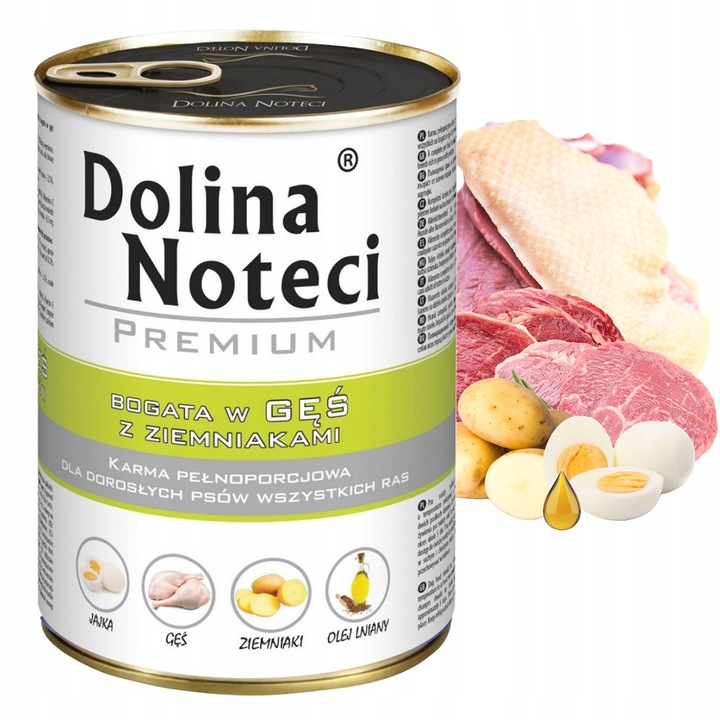 DOLINA NOTECI Premium Karma psa MIX Smaków 24 x 400g