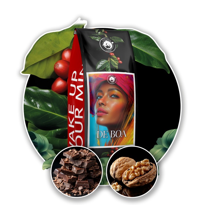 Kawa ziarnista 1kg x2 -Bossa Nova+De Boa 100% Arabica ŚWIEŻO PALONA +GRATIS