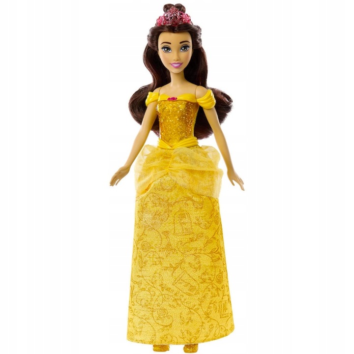 DISNEY PRINCESS BELLA LALKA PODSTAWOWA PIĘKNA I BESTIA KSIĘŻNICZKA 28 CM