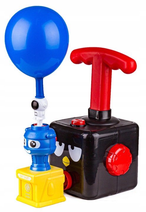 WYRZUTNIA AERODYNAMICZNA BALONÓW POMPKA SAMOCHÓD