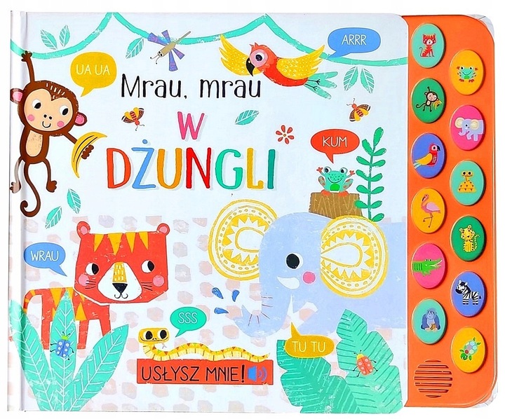 KSIĄŻKA KSIĄŻECZKA SENSORYCZNA BZZZ BZZZ W OGRODZIE Z DŹWIĘKIEM