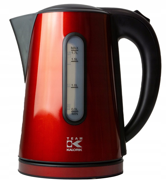 Czajnik elektryczny STYLOWY 2000W 1,7L czerwony SCHOWEK na przewód 360°