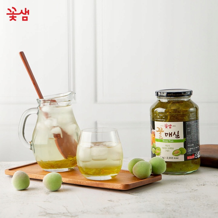 Koreańska herbata Green Plum z miodem i śliwką 1 kg - Kotsam