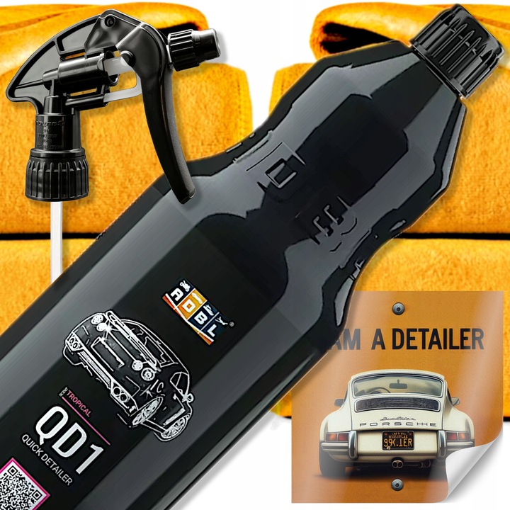 ADBL QD1 QUICK DETAILER DO LAKIERU NADAJE POŁYSK I GŁĘBIE ZABEZPIECZENIE 1L