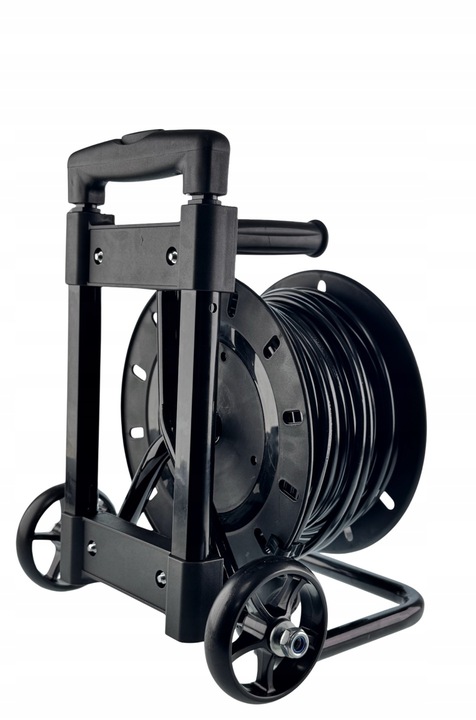 POLSKI PRZEDŁUŻACZ BĘBNOWY BUDOWLANY 3X2,5MM 25M NA WÓZKU STOJAK IP44