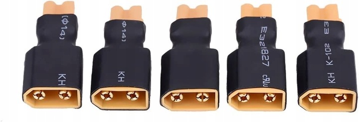 5 stk Adapter Plug Converter Bateria XT30 do XT60