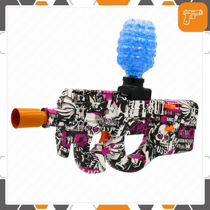 KARABIN NA KULKI ŻELOWE PISTOLET AUTOMATYCZNY DUŻY P90 + GRATIS 500 KULEK