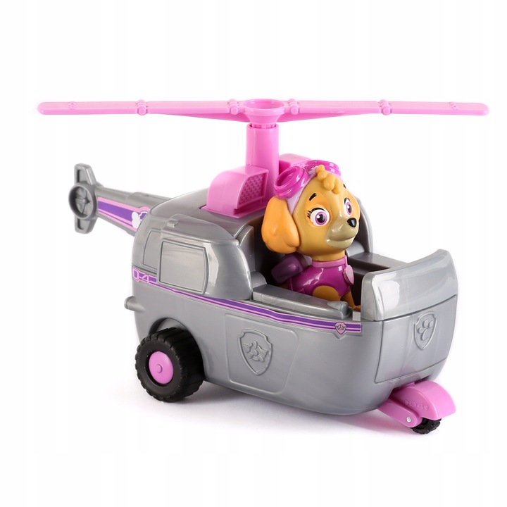 PSI PATROL SKYE AUTO POJAZD HELIKOPTER + FIGURKA