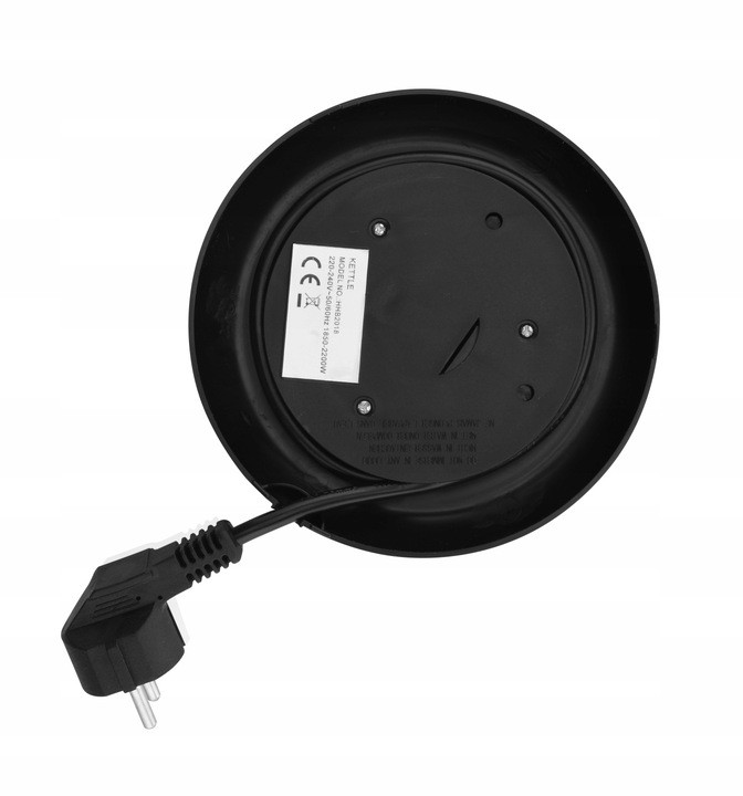 Czajnik elektryczny Aigostar Adam 2200 W 1,7 l czarny