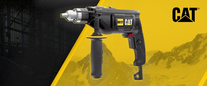 Wiertarka udarowa CAT DX17 750W 13mm 3000obr/min