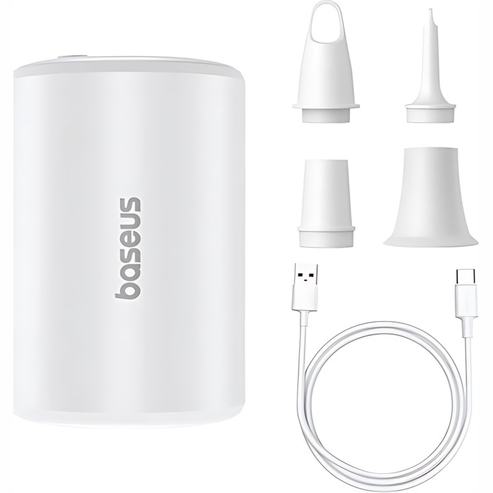 Urządzenie do pompowania i wypompowywania materacy Baseus z latarką pompka