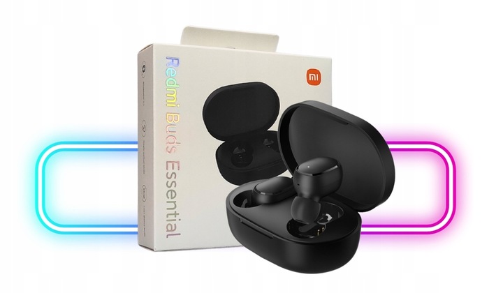 SŁUCHAWKI BEZPRZEWODOWE Douszne Xiaomi Redmi Buds Essential Bluetooth 5.2