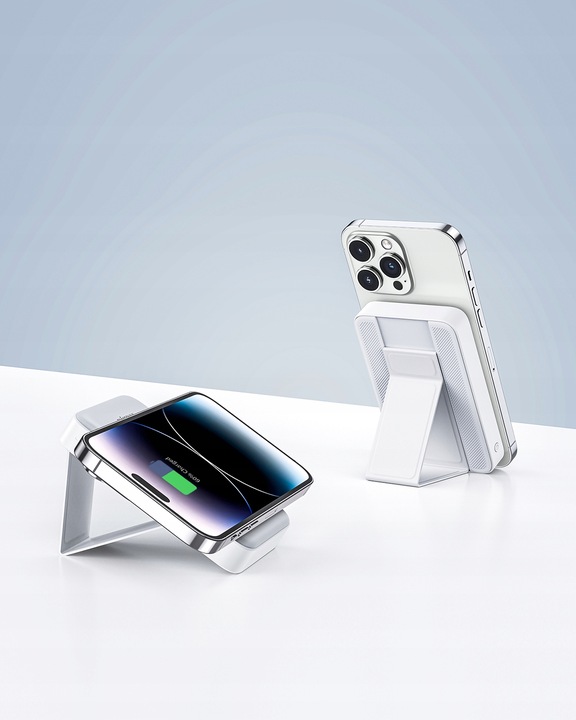 INNOSTYLE POWERMAG 2W1 SZYBKI POWERBANK INDUKCYJNY DO MAGSAFE 10000 STOJAK